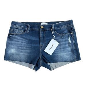 FRAME Denim Cutoff Jean Shorts‎ size 32